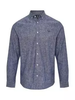 Рубашка Threadbare, цвет denim blue
