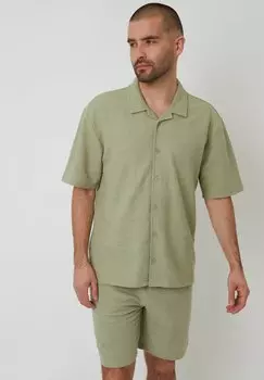 Рубашка Threadbare, зеленый
