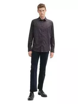 Рубашка Tom Tailor, антрацит
