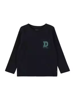 Рубашка TOM TAILOR, цвет Navy/Cyan blue