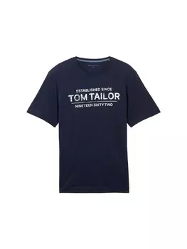 Рубашка TOM TAILOR, ночной синий