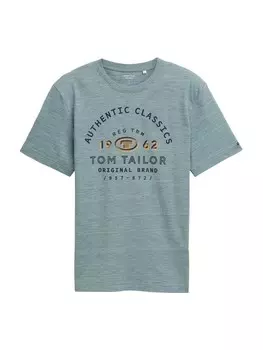 Рубашка TOM TAILOR, серый