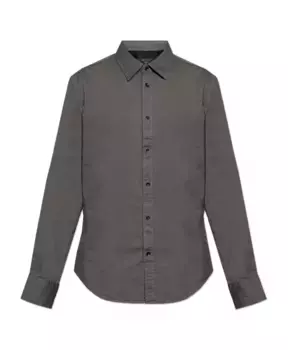 Рубашка томлин Rag & Bone, серый