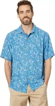 Рубашка Tommy Bahama High Tide Hibiscus, цвет Indigo Coast