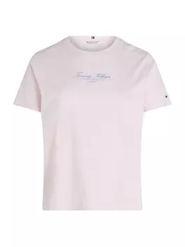 Рубашка Tommy Hilfiger Curve, розовый