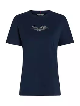 Рубашка TOMMY HILFIGER, морской синий