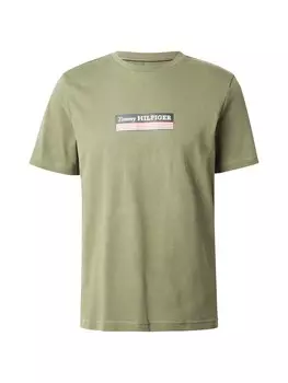Рубашка TOMMY HILFIGER, оливковый