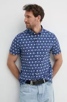 Рубашка Tommy Hilfiger, темно-синий