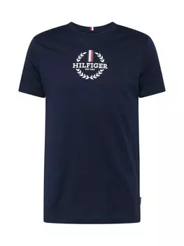 Рубашка TOMMY HILFIGER, темно-синий