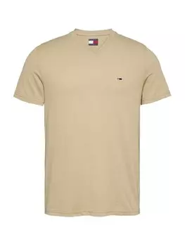 Рубашка Tommy Jeans, бежевый