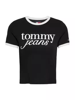Рубашка Tommy Jeans, черный