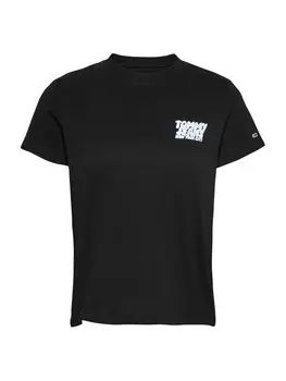 Рубашка Tommy Jeans, черный