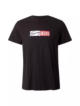 Рубашка Tommy Jeans, черный