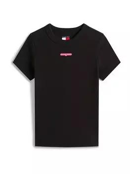 Рубашка Tommy Jeans, черный