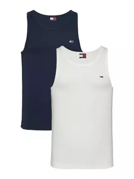 Рубашка Tommy Jeans, цвет marine blue/White