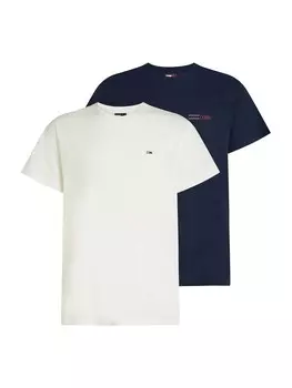 Рубашка Tommy Jeans, цвет Navy/White