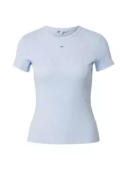 Рубашка Tommy Jeans ESSENTIAL, светло-синий