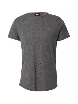 Рубашка Tommy Jeans Jaspe, пятнистый серый