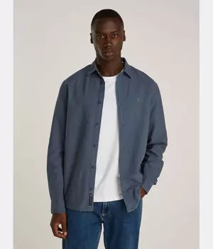 Рубашка Tommy Jeans, серый