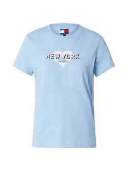 Рубашка Tommy Jeans, светло-синий