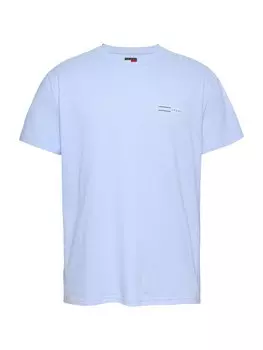 Рубашка Tommy Jeans, светло-синий