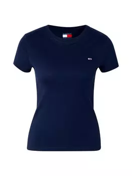 Рубашка Tommy Jeans, темно-синий