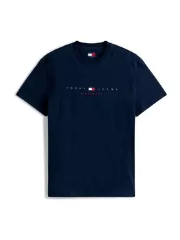 Рубашка Tommy Jeans, темно-синий