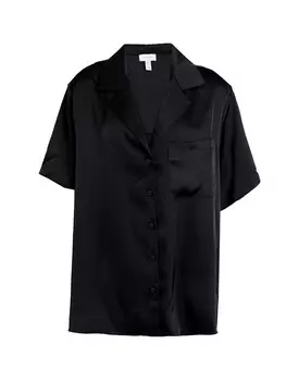 Рубашка Topshop, черный