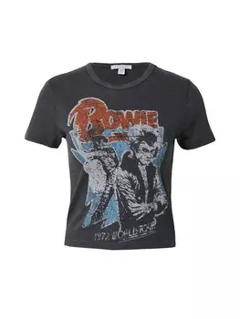 Рубашка TOPSHOP David Bowie, светло-серый