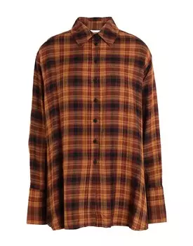 Рубашка Topshop, коричневый