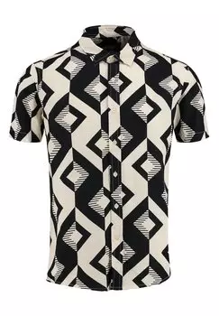 Рубашка Track Patterned Key Largo, черная