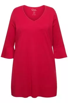 Рубашка Ulla Popken, цвет Blood red