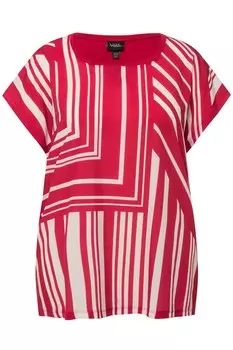 Рубашка Ulla Popken, цвет Light red