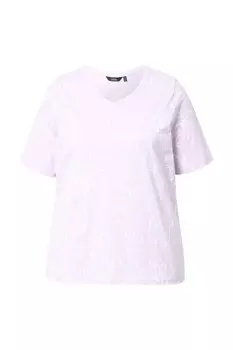 Рубашка Ulla Popken, цвет Pastel purple