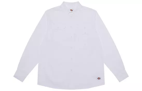 Рубашка унисекс белая Dickies, белый