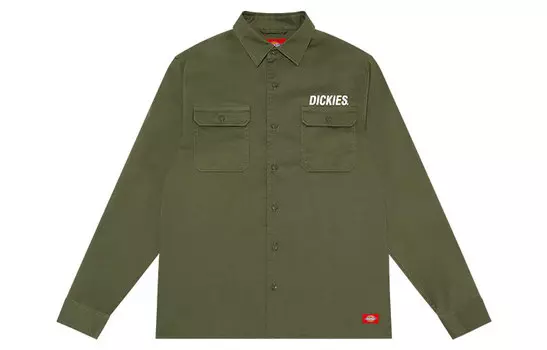 Рубашка унисекс Dickies, цвет Army Green