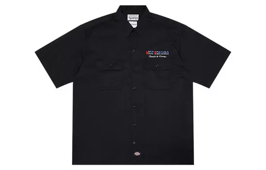 Рубашка унисекс Dickies, цвет Black