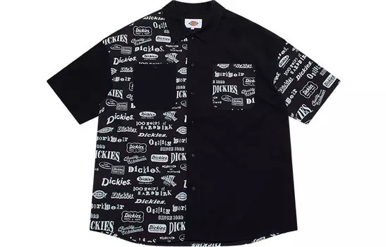 Рубашка унисекс Dickies, цвет Black