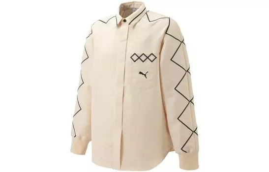 Рубашка унисекс Puma, цвет Beige