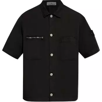 Рубашка унисекс Stone Island, черный