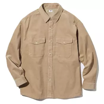 Рубашка унисекс UNIQLO, цвет Beige-31
