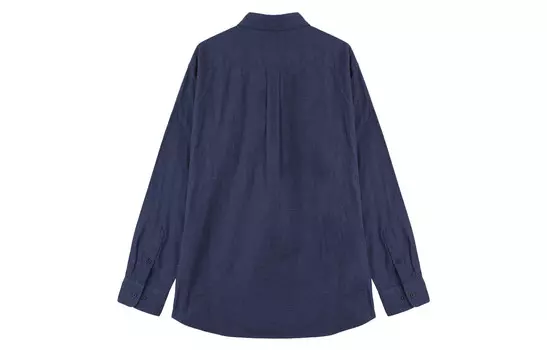 Рубашка унисекс UNIQLO, цвет Blue