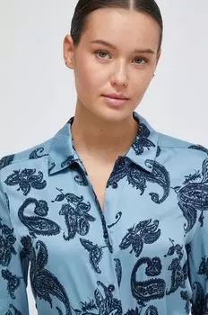 Рубашка United Colors of Benetton, синий
