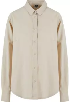 Рубашка Urban Classics Blouse, цвет kitt