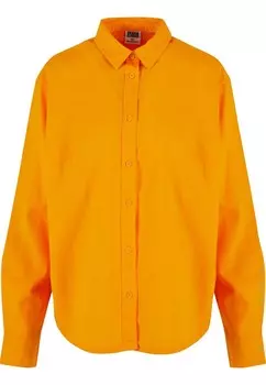 Рубашка Urban Classics Blouse, оранжевый
