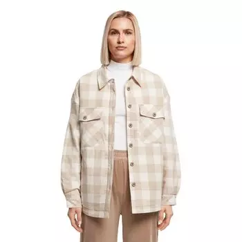 Рубашка Urban Classics Flanell Over, бежевый