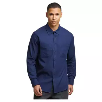 Рубашка Urban Classics Flanell, синий