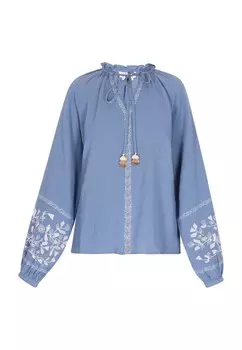 Рубашка usha FESTIVAL Blouse Festival, синий