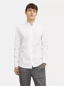 Рубашка узкого кроя Jack&Jones, белый