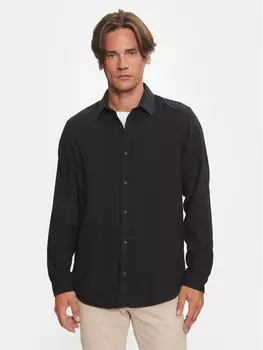 Рубашка узкого кроя Jack&Jones, черный